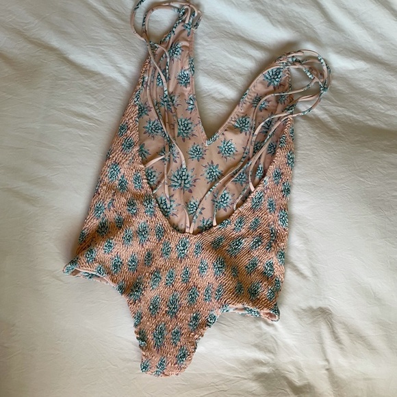 Tori Praver Swimwear Krishna One Piece // Wild Agave // L - Picture 4 of 5